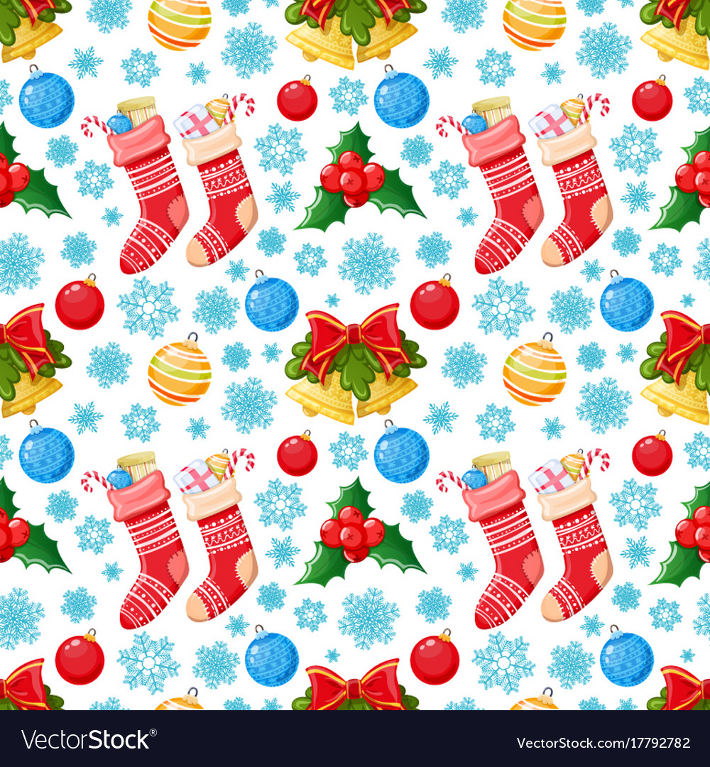 Seamless christmas pattern