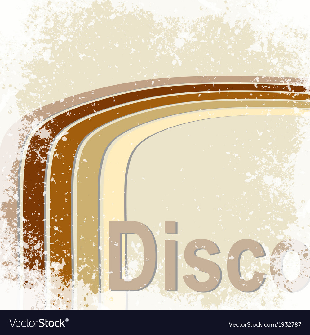 Abstract disco background