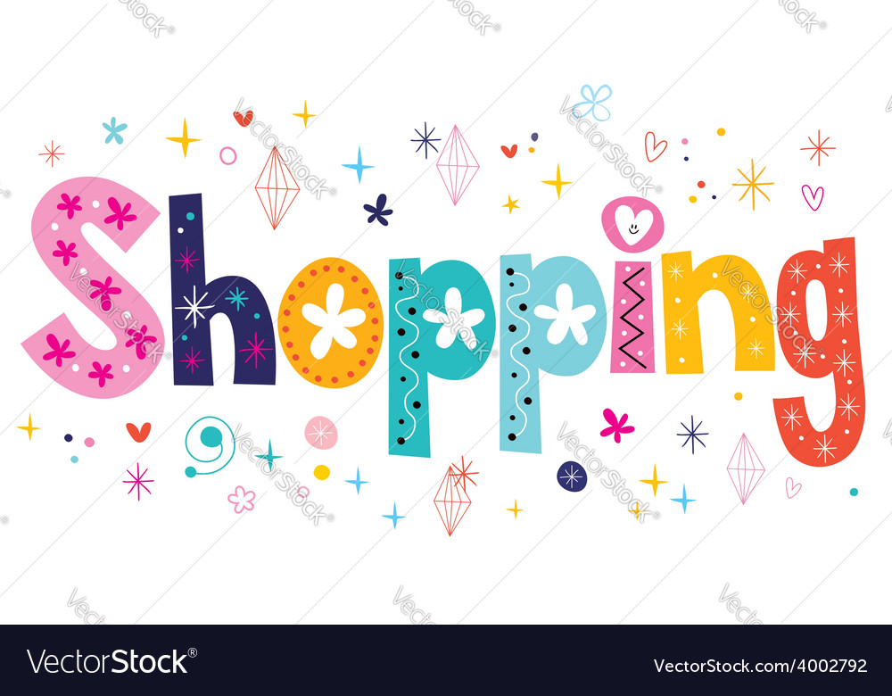 Shopping Royalty Free Vector Image - VectorStock