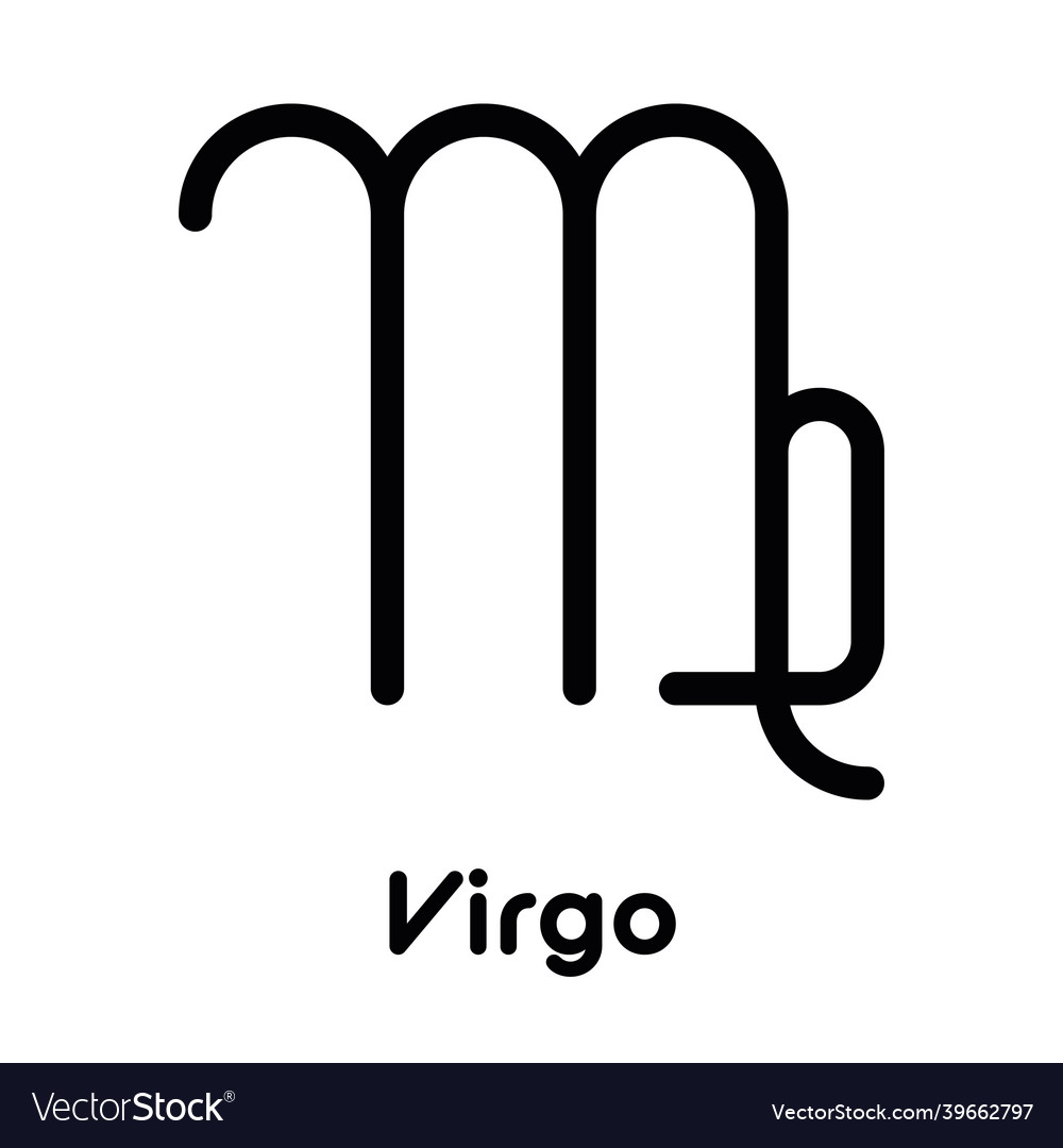 Virgo - astrological zodiac sign Royalty Free Vector Image