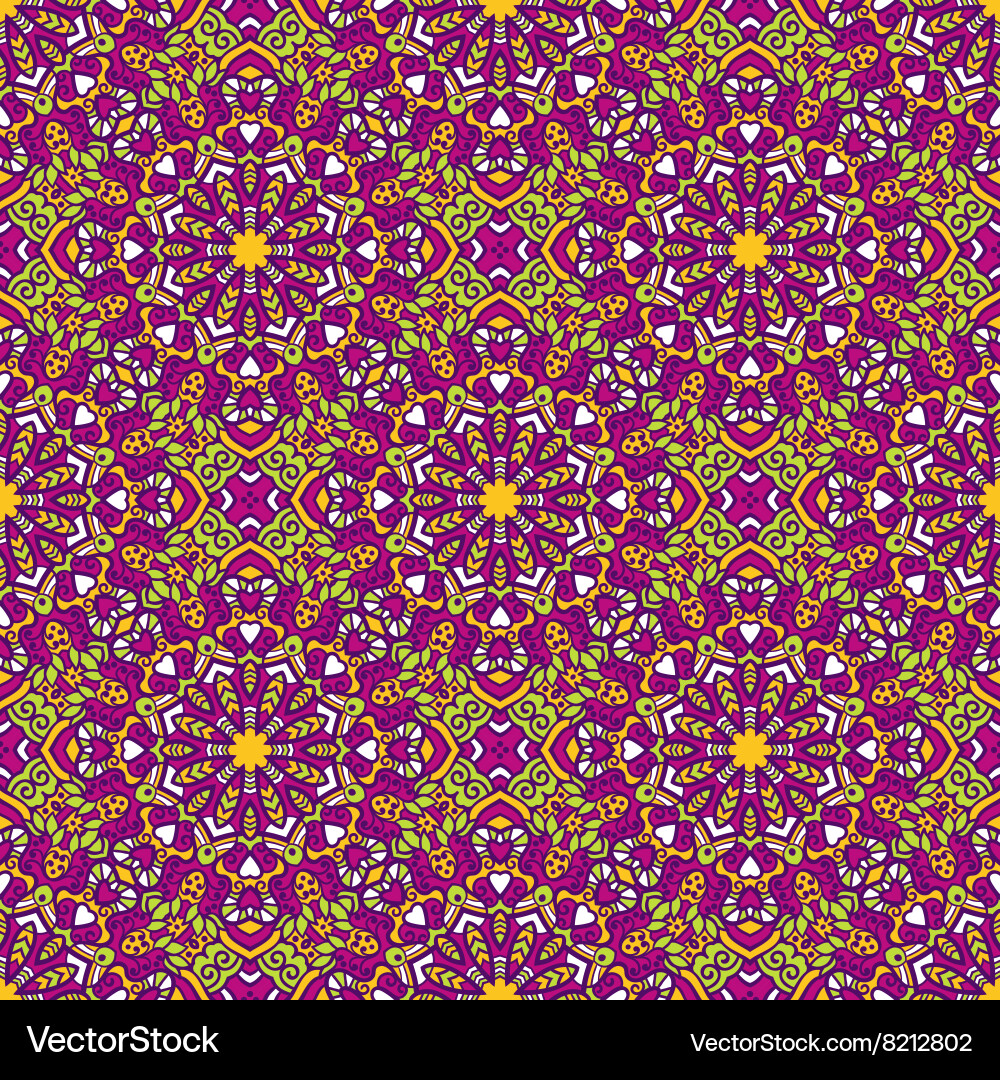 Ethnic seamless pattern Royalty Free Vector Image