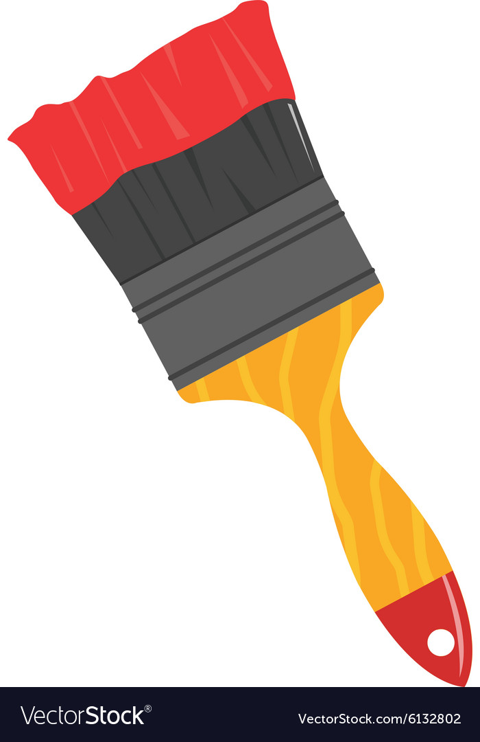 small paintbrush vector