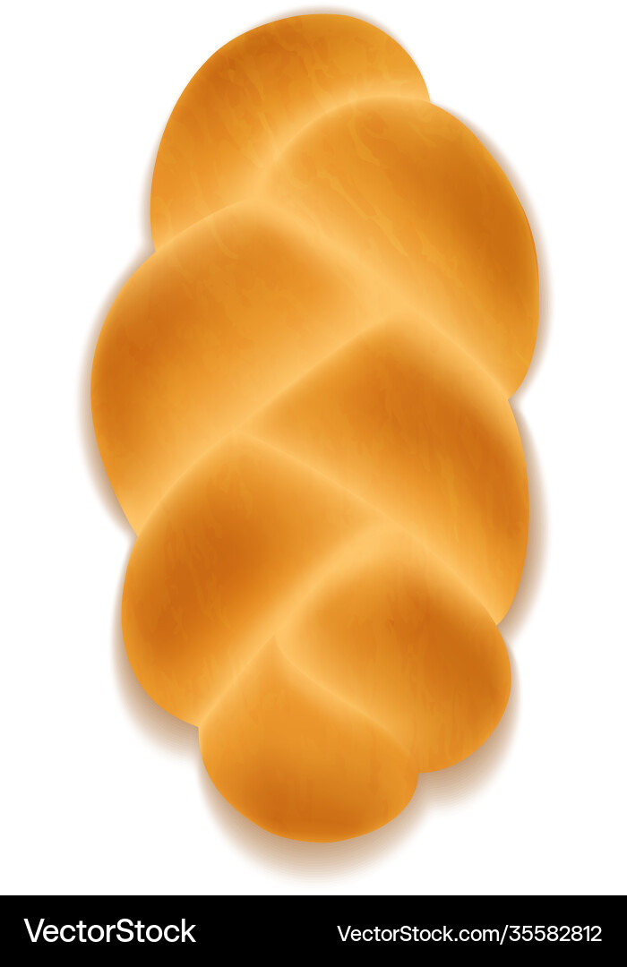 Realistic bread icon Royalty Free Vector Image