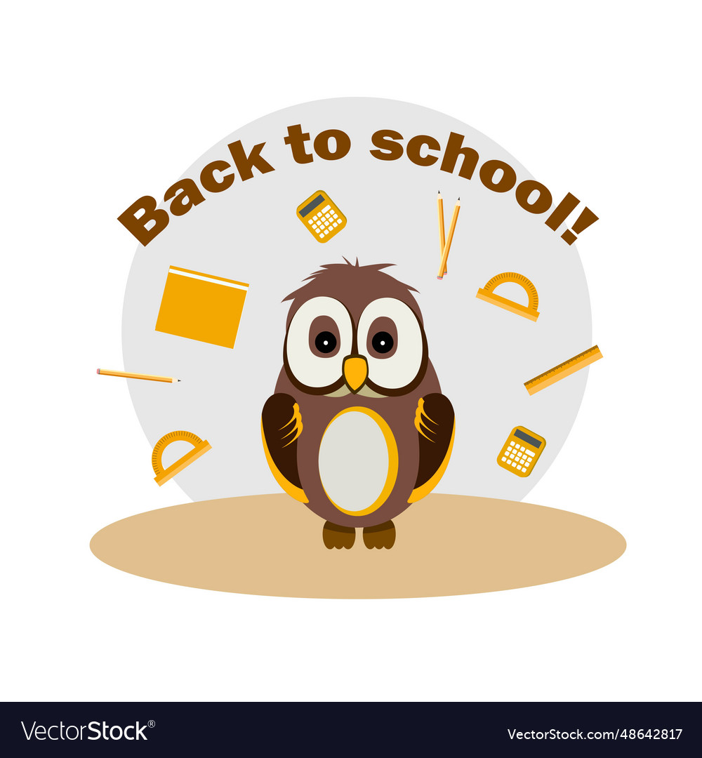 Back to school Royalty Free Vector Image - VectorStock