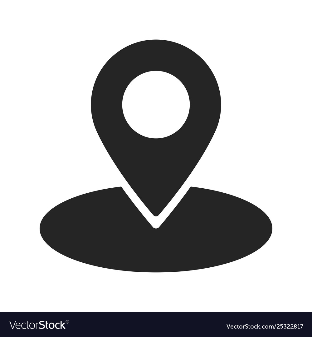 Location icon Royalty Free Vector Image - VectorStock