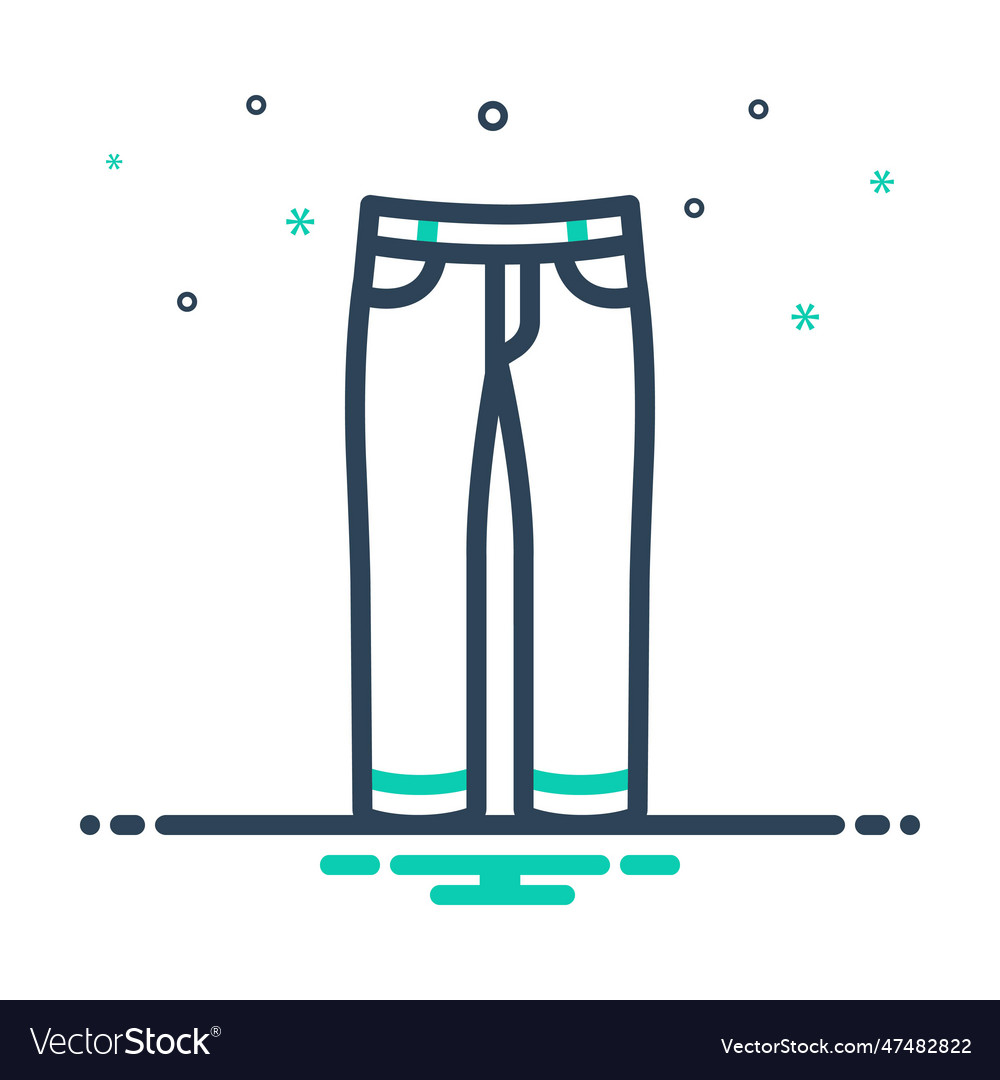 Jean Royalty Free Vector Image Vectorstock