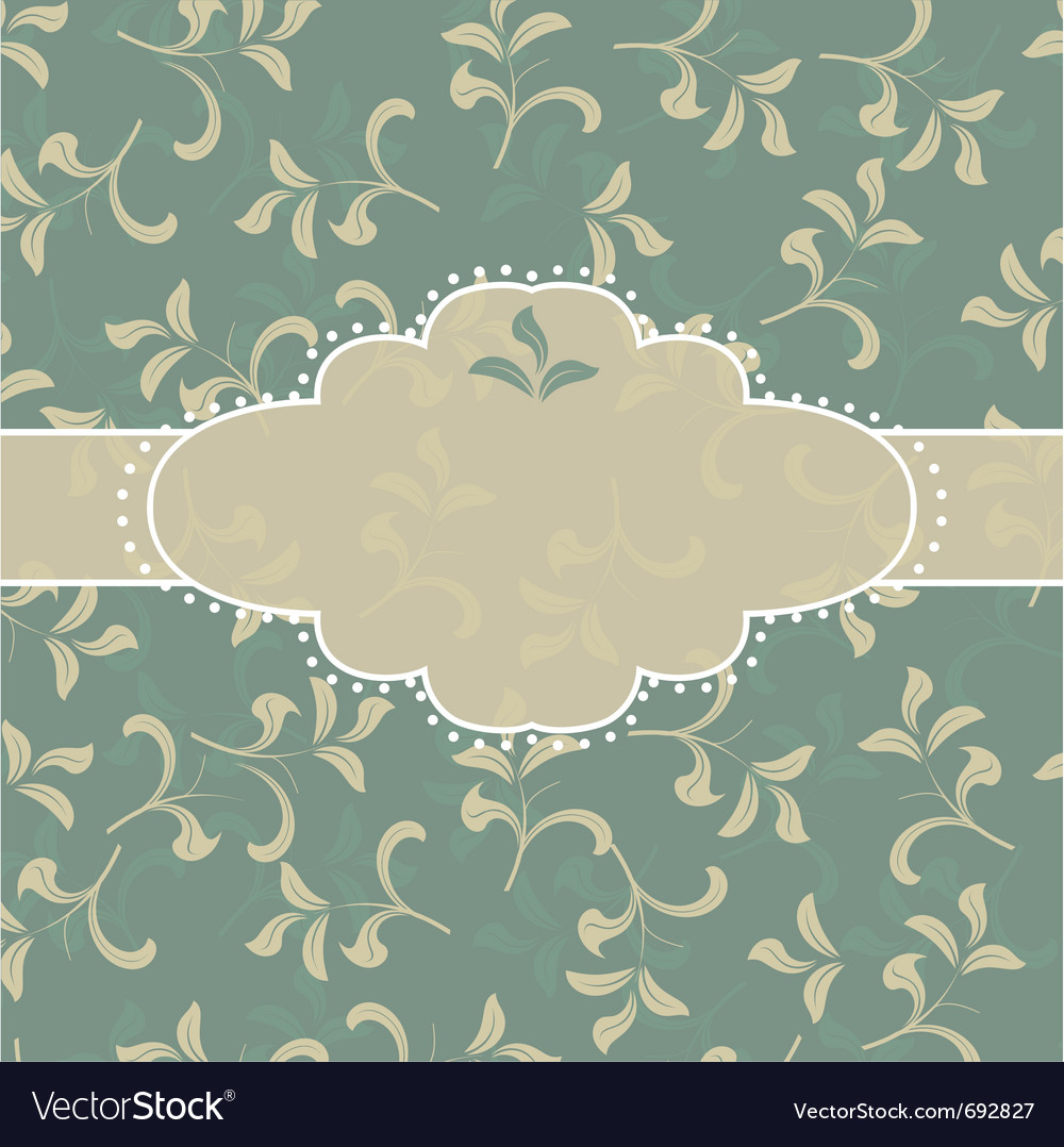 Floral pattern Royalty Free Vector Image - VectorStock