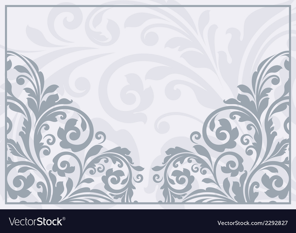 Invitation card Royalty Free Vector Image - VectorStock