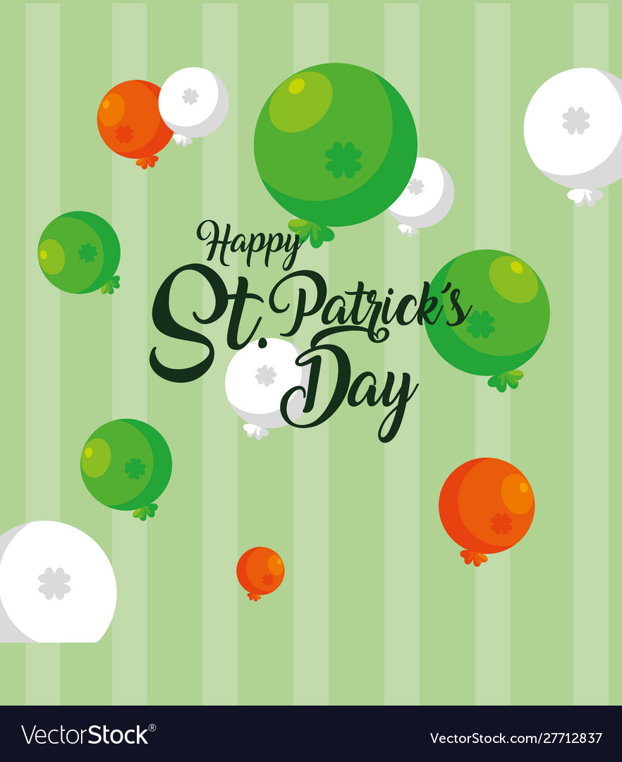 Happy saint patricks day design