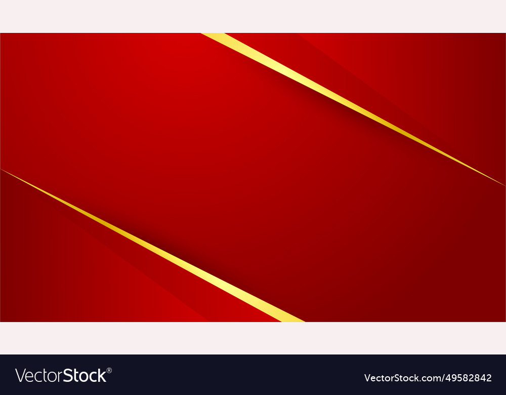 Abstract red and gold background Royalty Free Vector Image