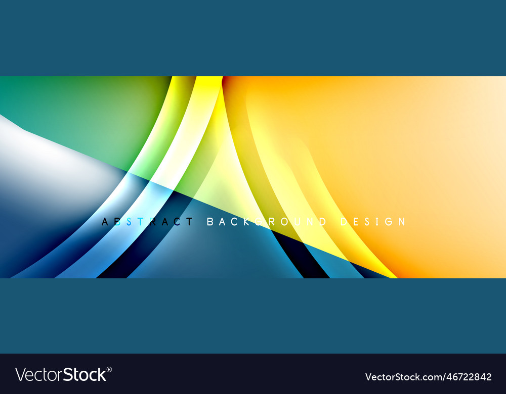 Trendy simple fluid color gradient abstract