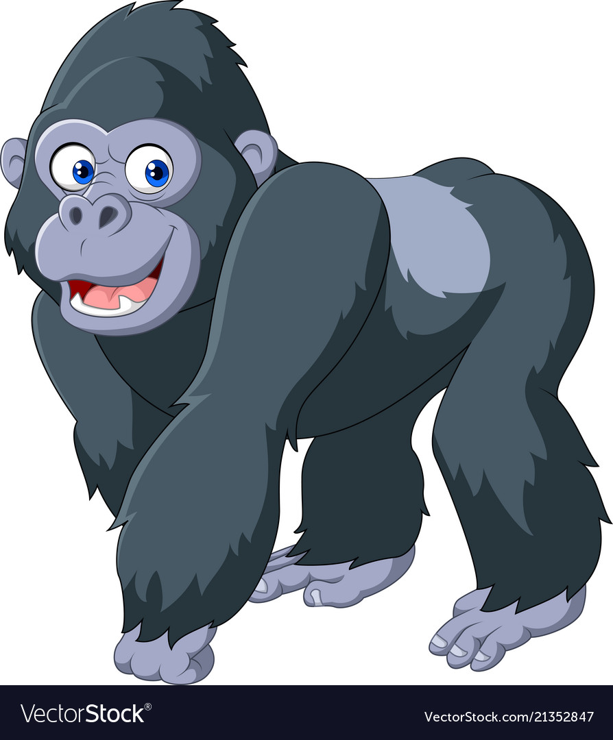 cartoon gorilla picture