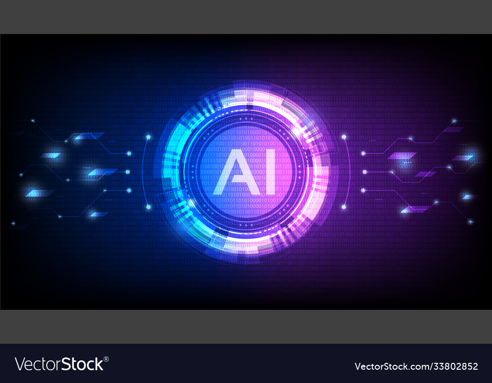 Artificial intelligence Royalty Free Vector Image