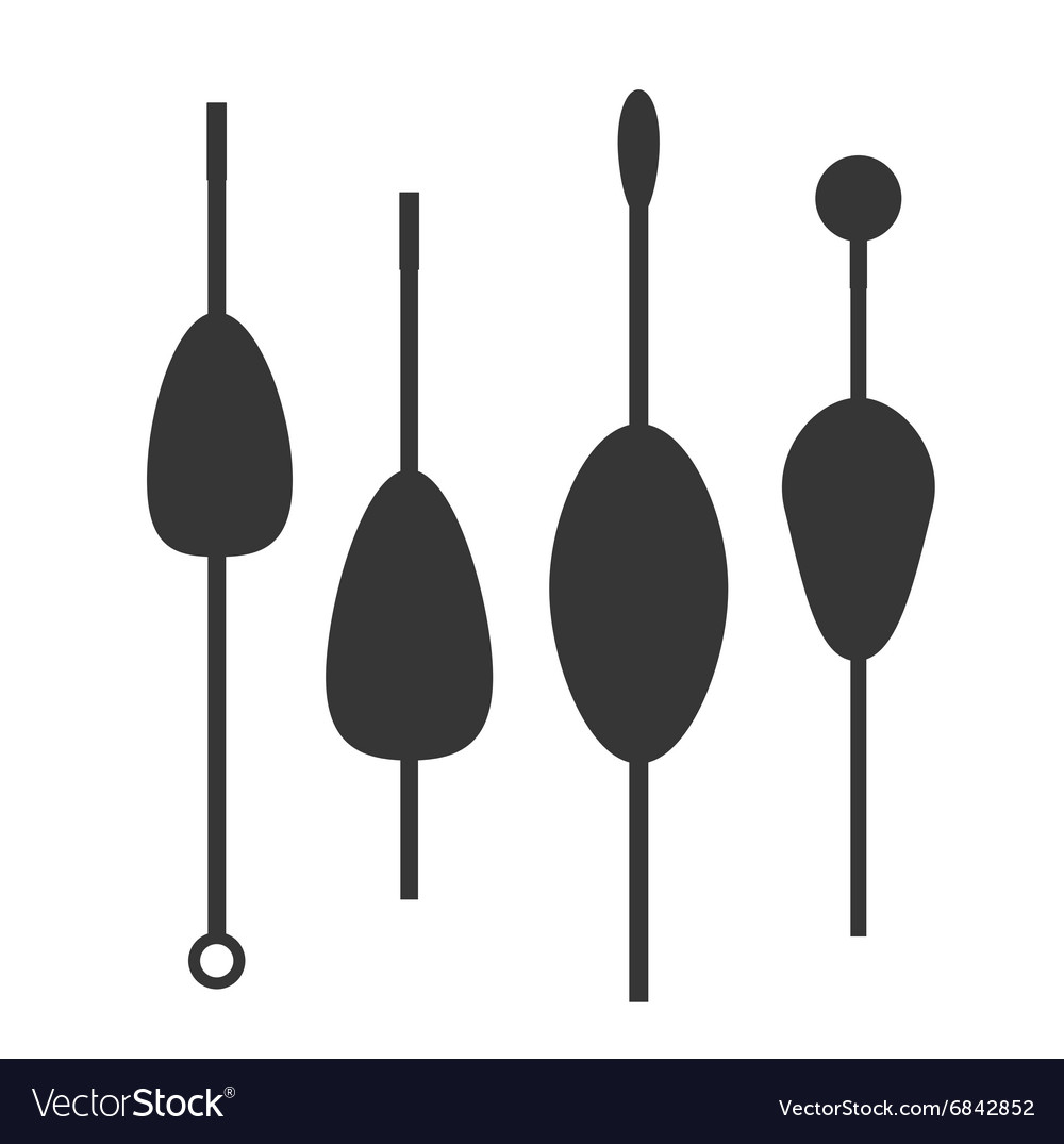 Fishing bobber Royalty Free Vector Image - VectorStock