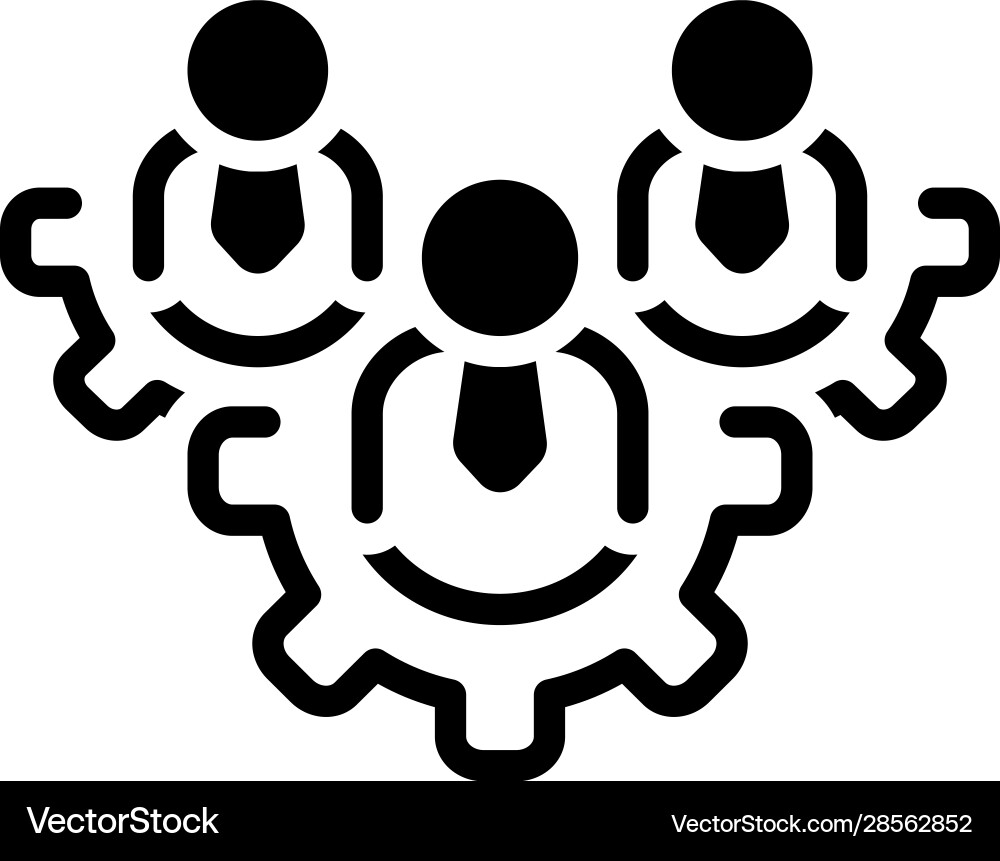 Team work Royalty Free Vector Image - VectorStock