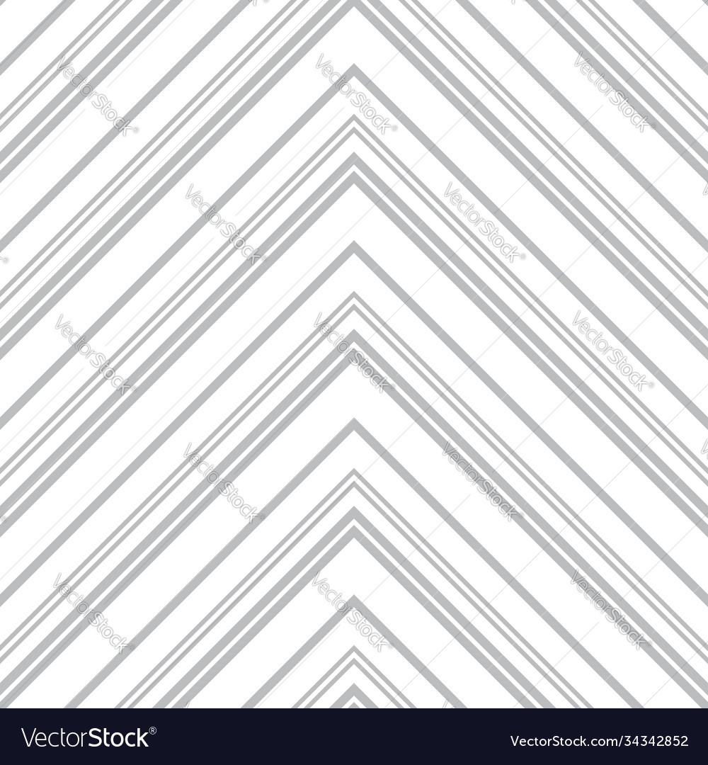 White chevron diagonal stripes seamless pattern Vector Image