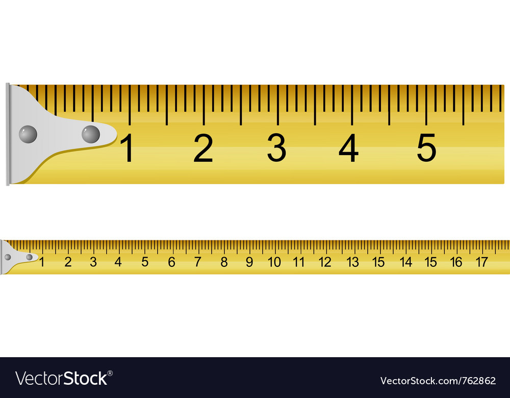 Measuring tape Royalty Free Vector Image - VectorStock