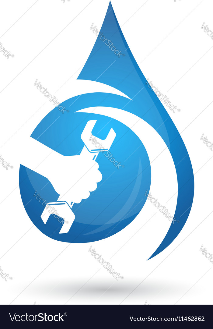 Service plumbing and sanitary ware Royalty Free Vector Image