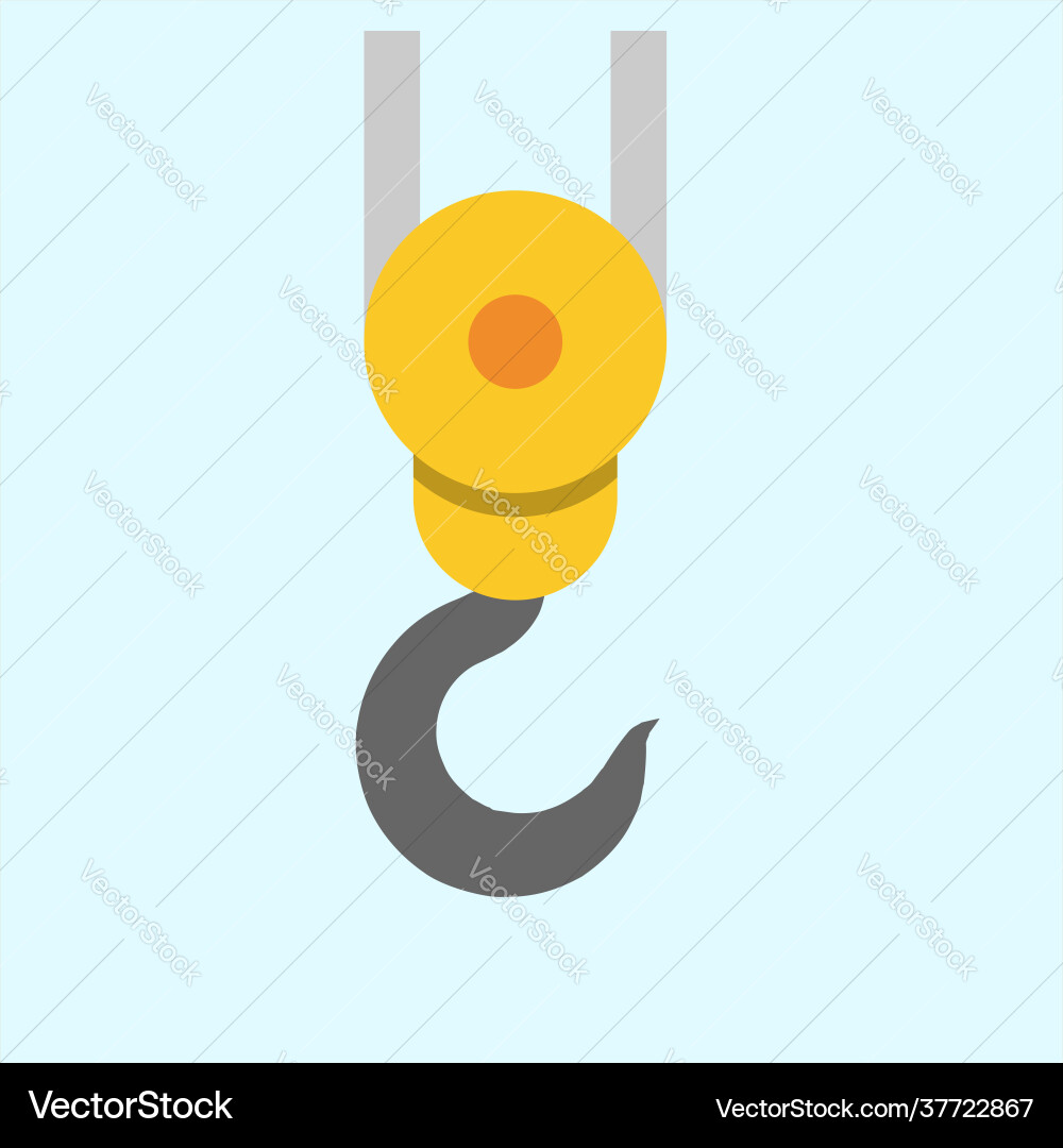 Building construction crane Royalty Free Vector Image