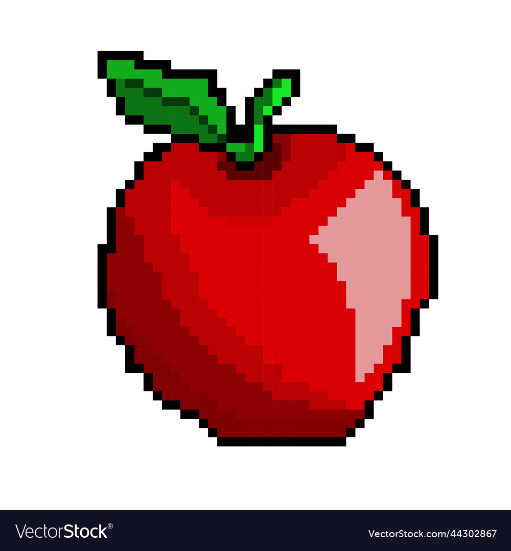 https://cdn3.vectorstock.com/i/1000x1000/28/67/pixel-art-fruit-apple-isolated-vector-44302867.jpg