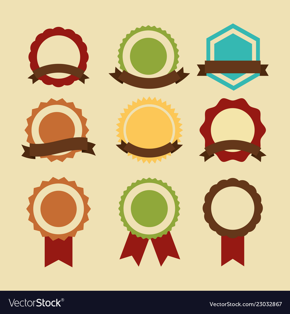 Premium quality template Royalty Free Vector Image