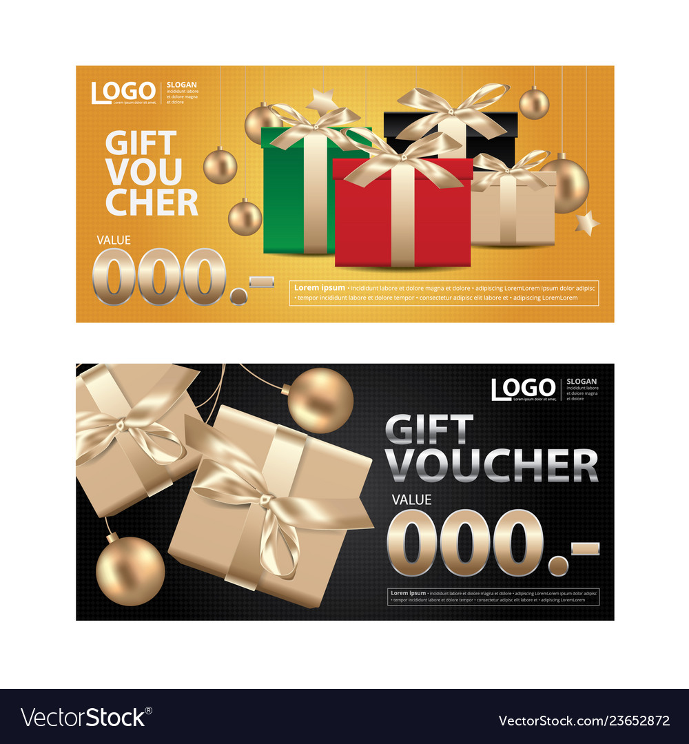 gift voucher coupon template for your business vec business coupon template