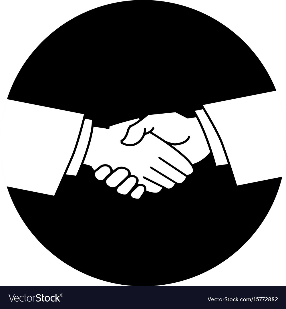 Handshake Royalty Free Vector Image - VectorStock
