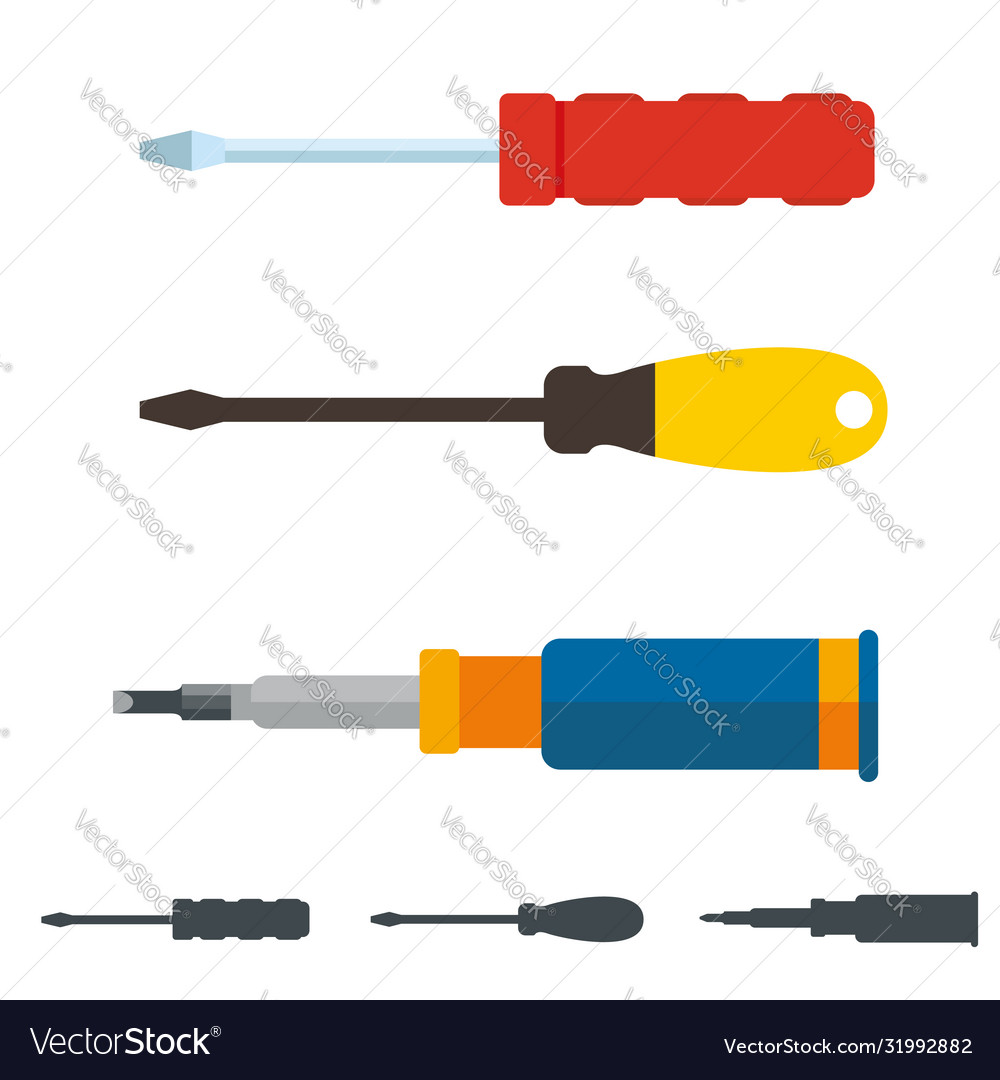 different screwdrivers