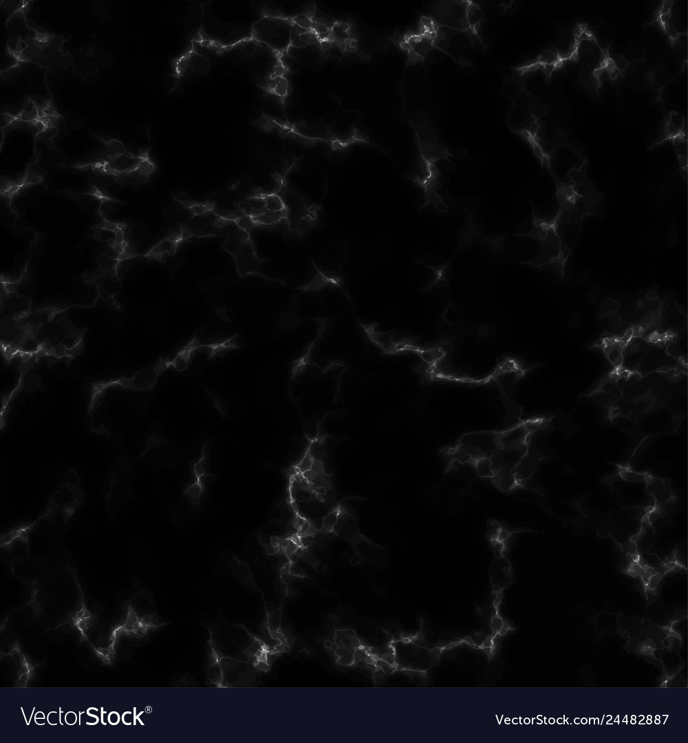 Marble Collection Abstract Pattern Texture Black Vector Image