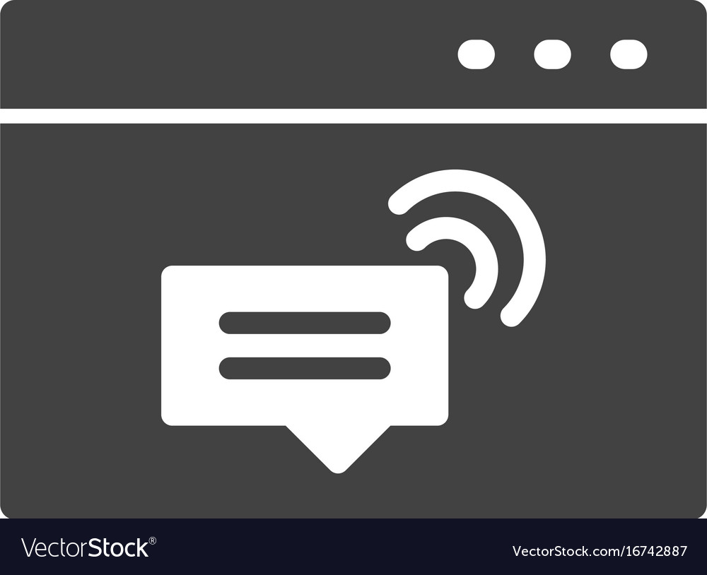 Web support Royalty Free Vector Image - VectorStock