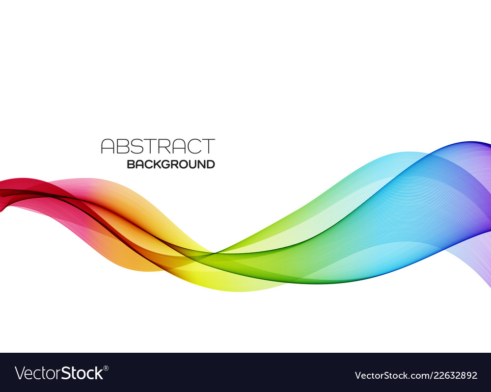 Abstract colorful background color flow Royalty Free Vector