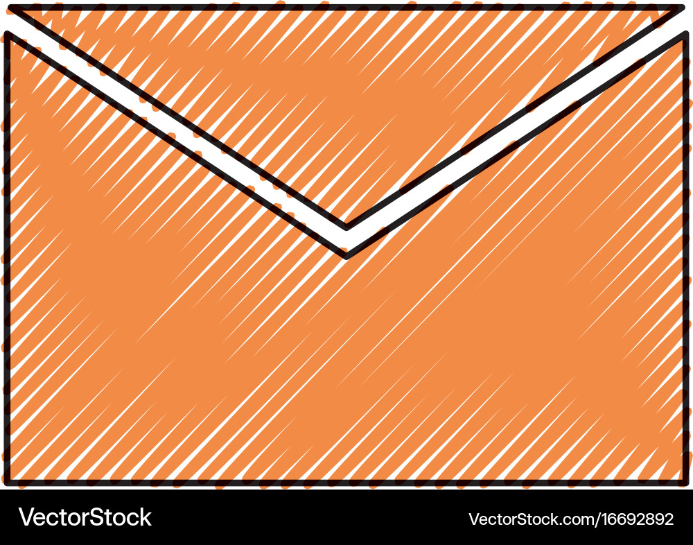 Mail or email symbol Royalty Free Vector Image