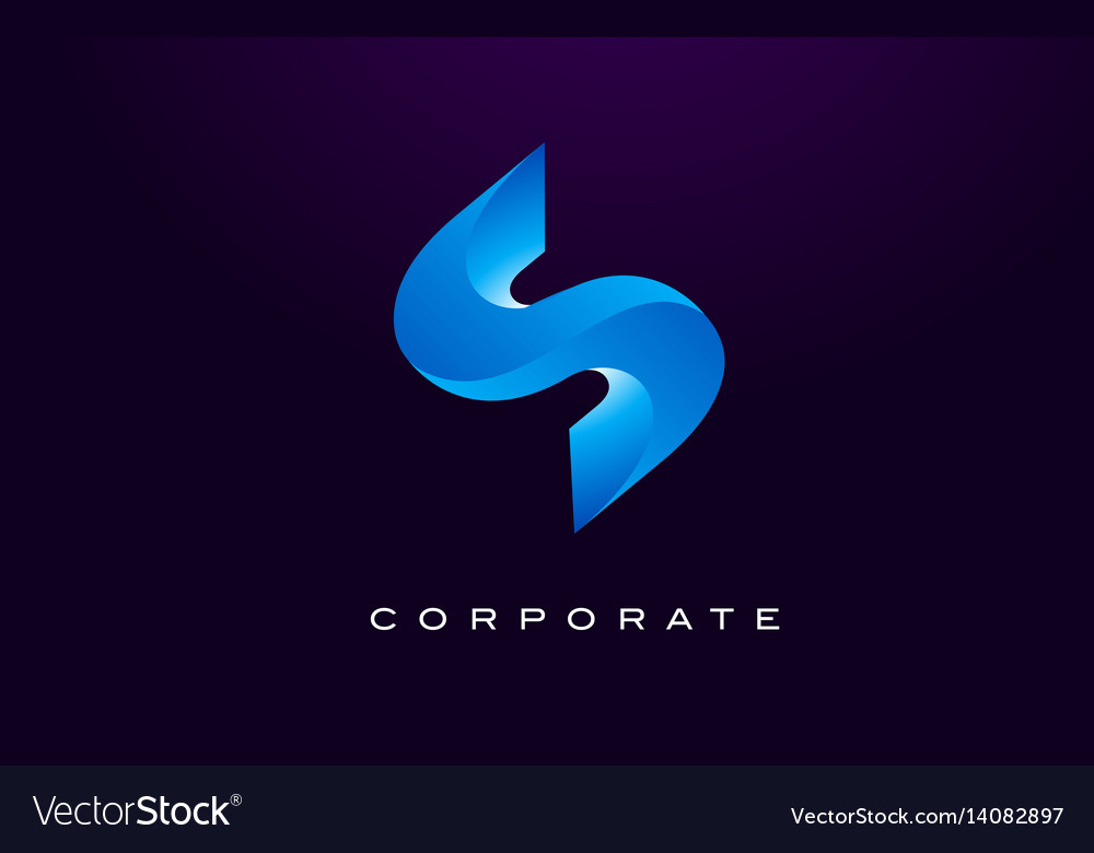 Letter S Logo S Design Royalty Free Vector Image