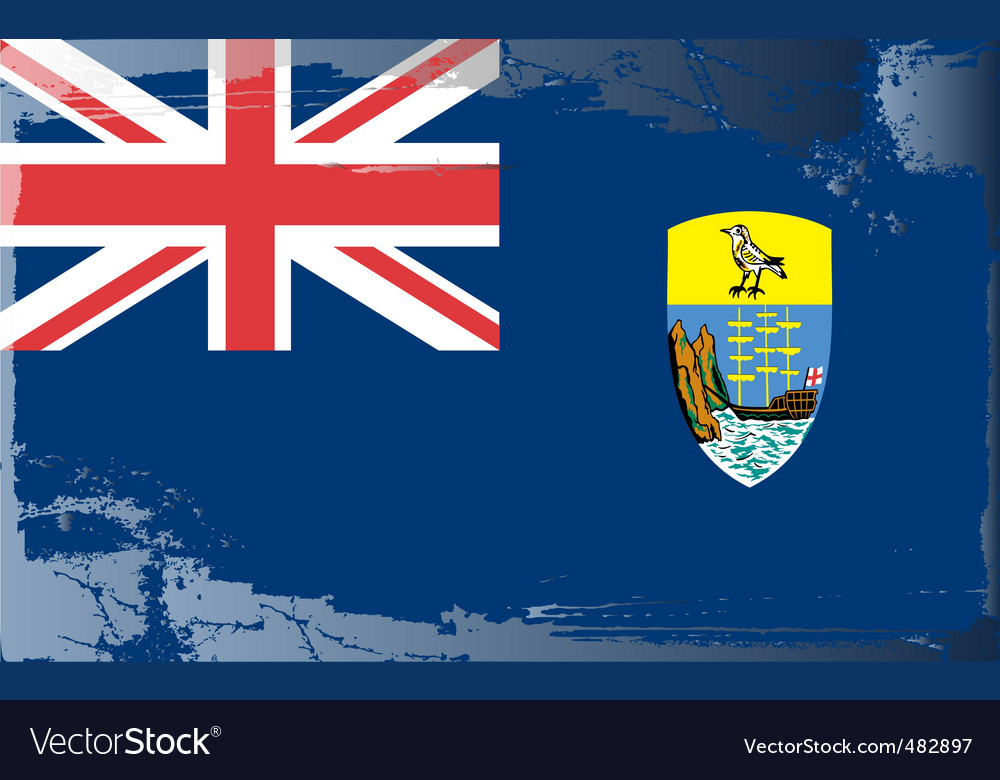 St helena ascension flag