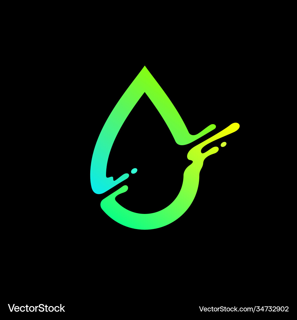 Liquid shape Royalty Free Vector Image - VectorStock