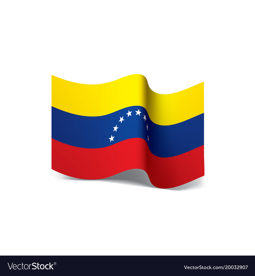 Venezuela flag Royalty Free Vector Image - VectorStock