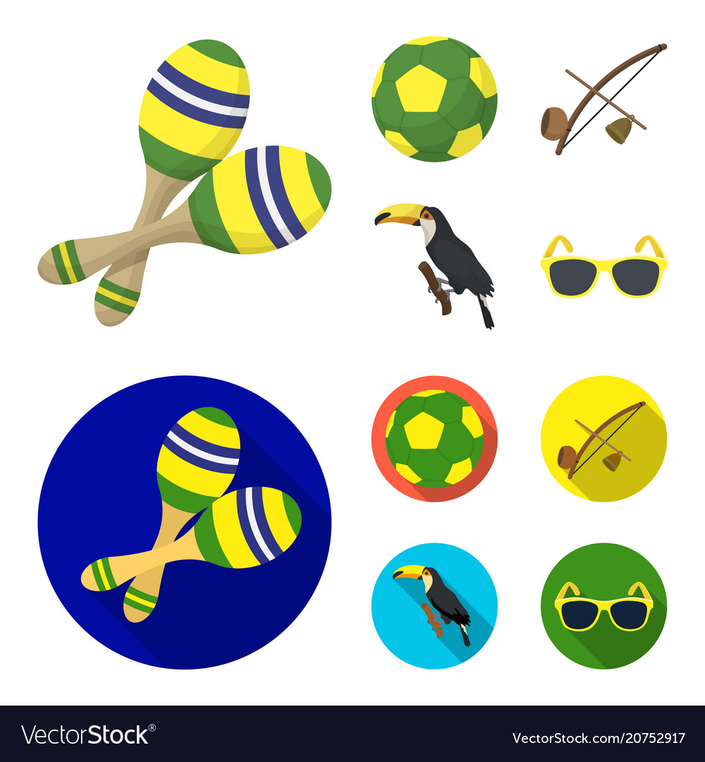 Brazil country ball football