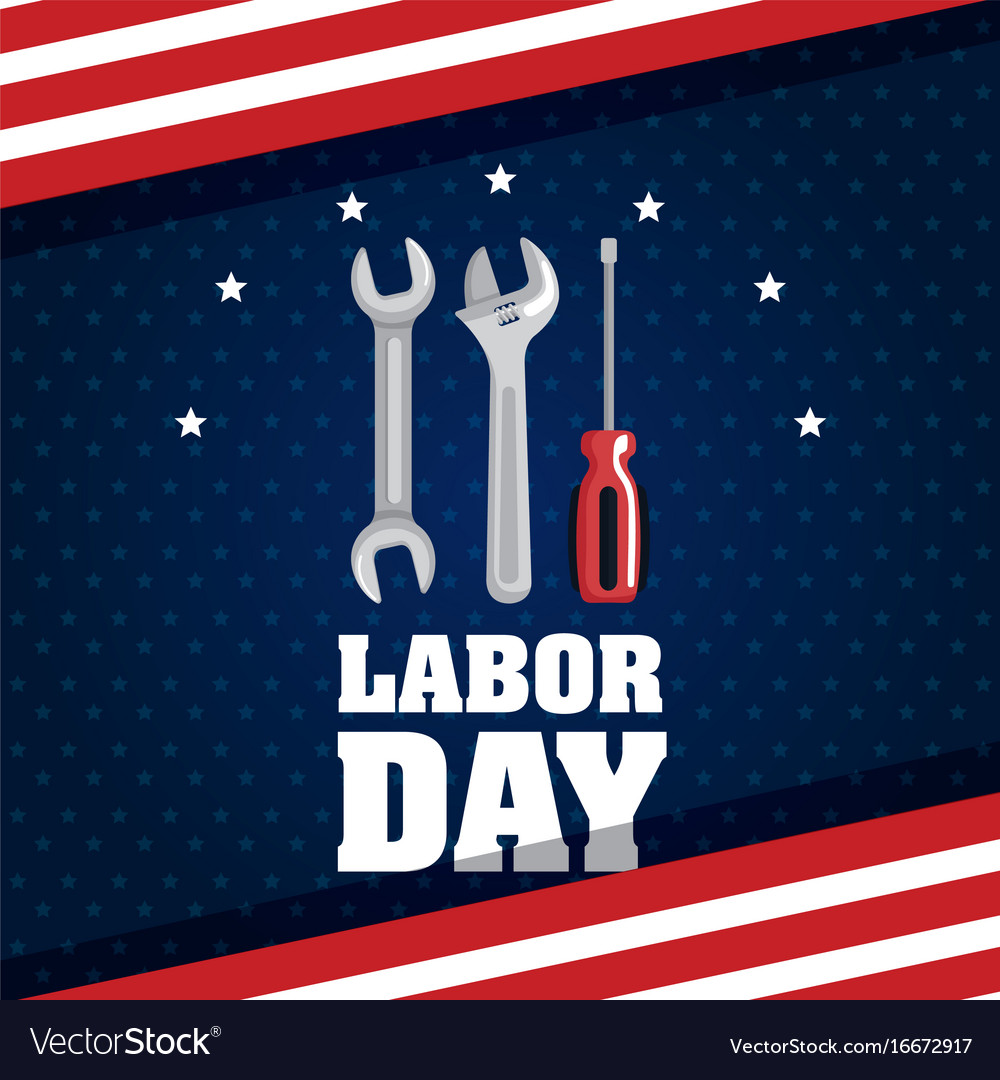 Labor day poster festival national celebration