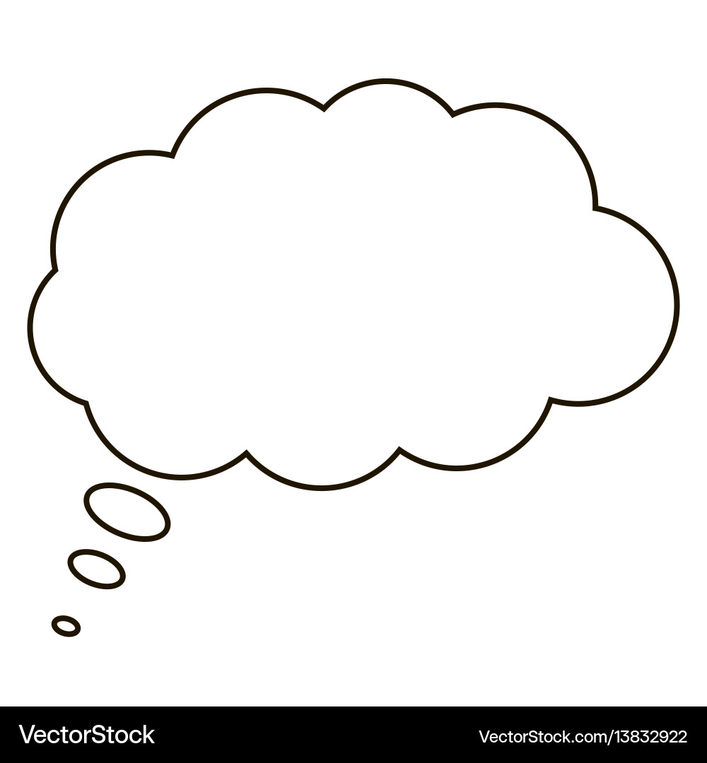Comic speech bubbles icon flat design style Vector Image