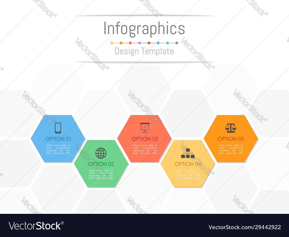 Infographic design elements for your business Vector Image