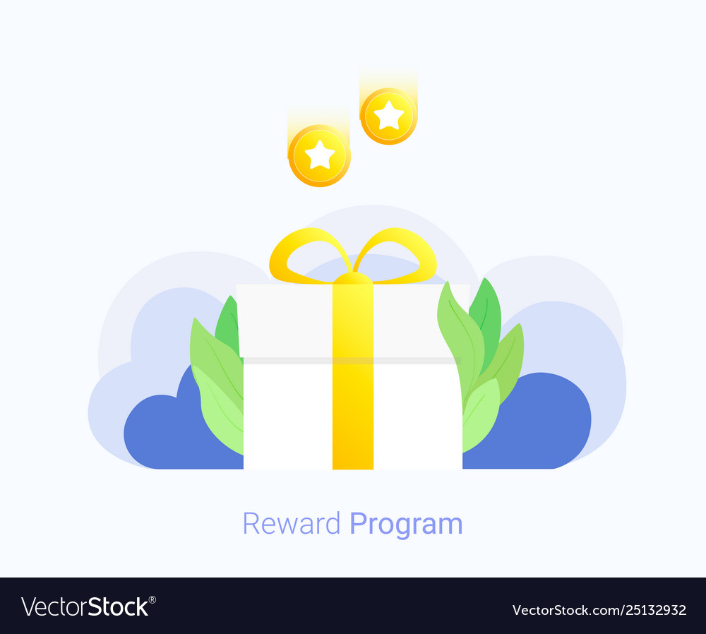 Bonus loyalty program concept Royalty Free Vector Image