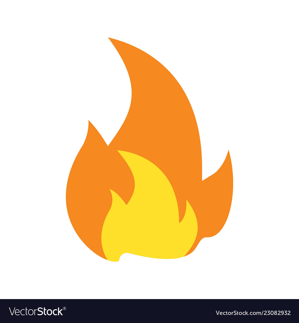 Fire icon Royalty Free Vector Image - VectorStock