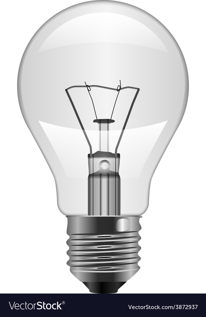 Light bulb Royalty Free Vector Image - VectorStock