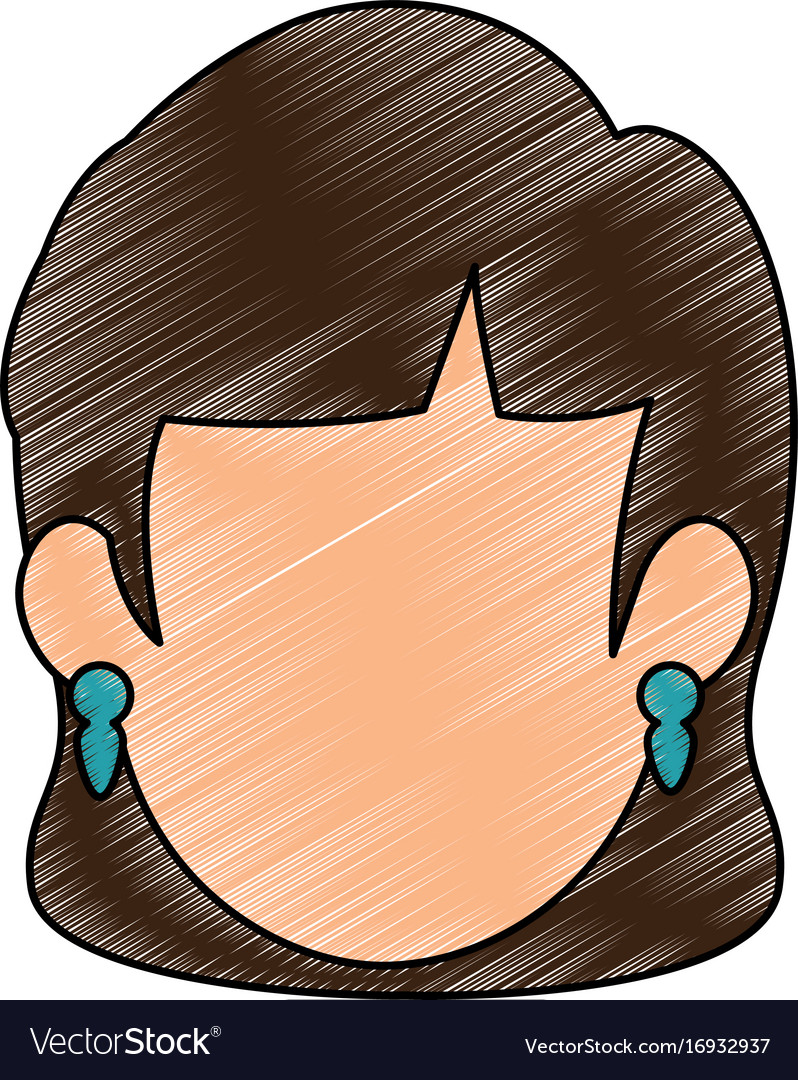 Woman face icon Royalty Free Vector Image - VectorStock