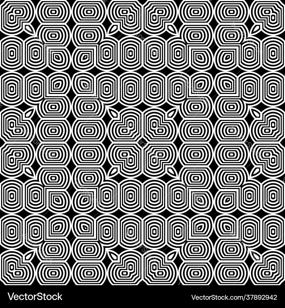 Design seamless monochrome pattern Royalty Free Vector Image