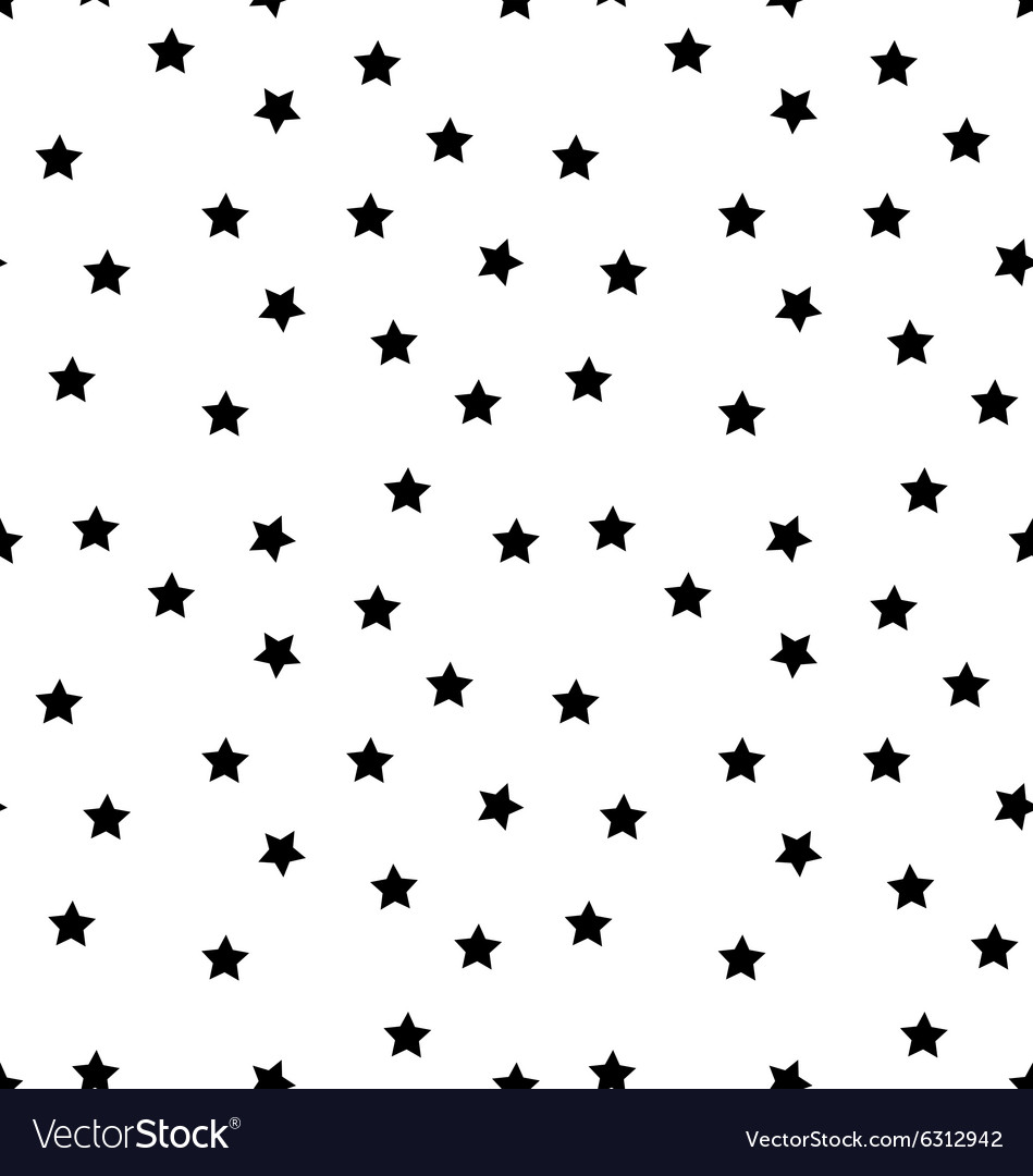 Seamless star pattern Royalty Free Vector Image