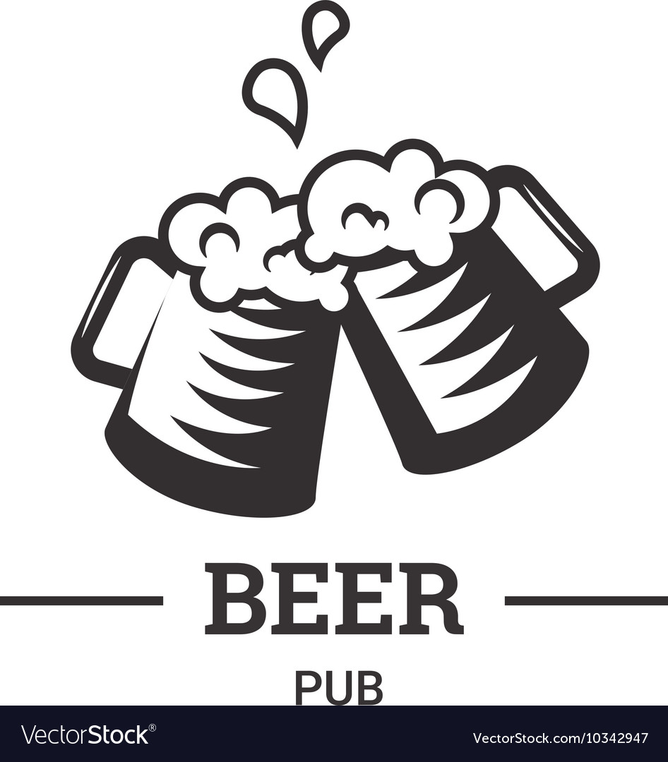 Beer Insignia Badge Royalty Free Vector Image - Vectorstock