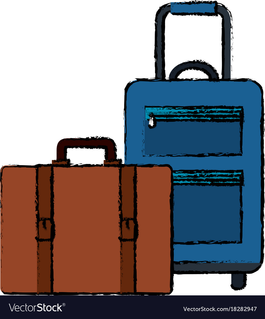 Suitcase Reise isolierte Symbol