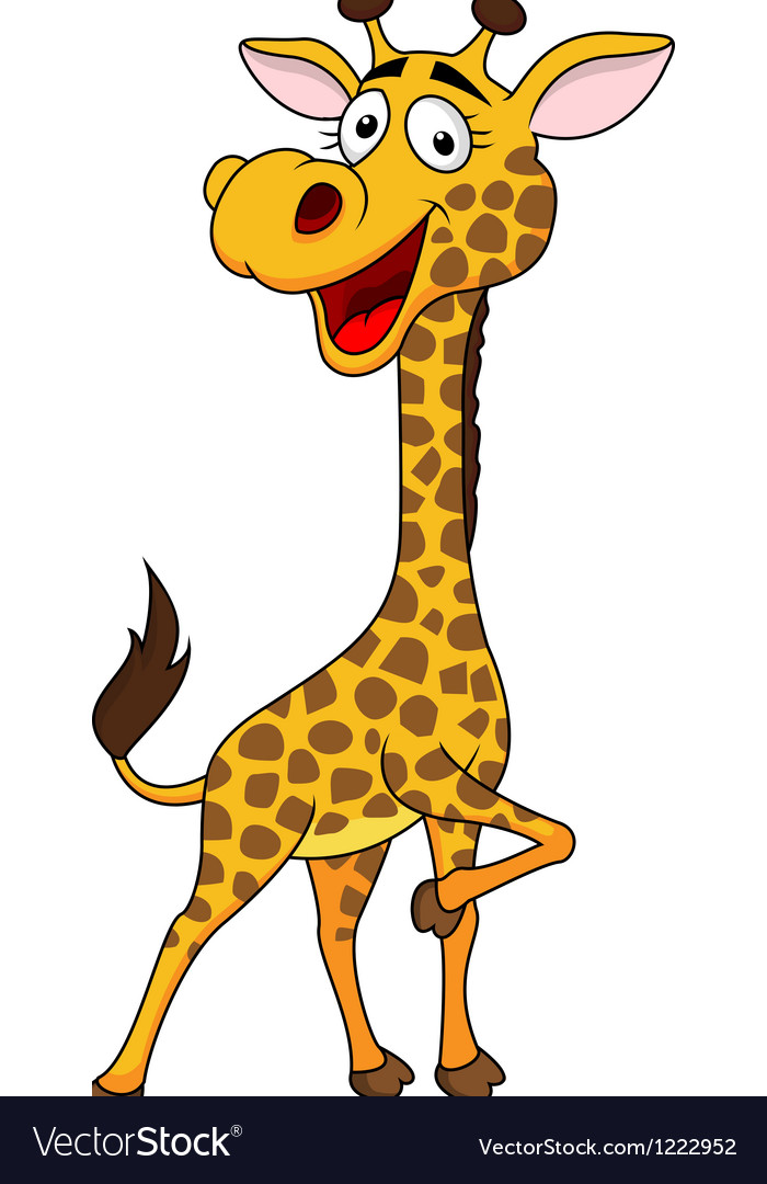 Download Cute giraffe Royalty Free Vector Image - VectorStock