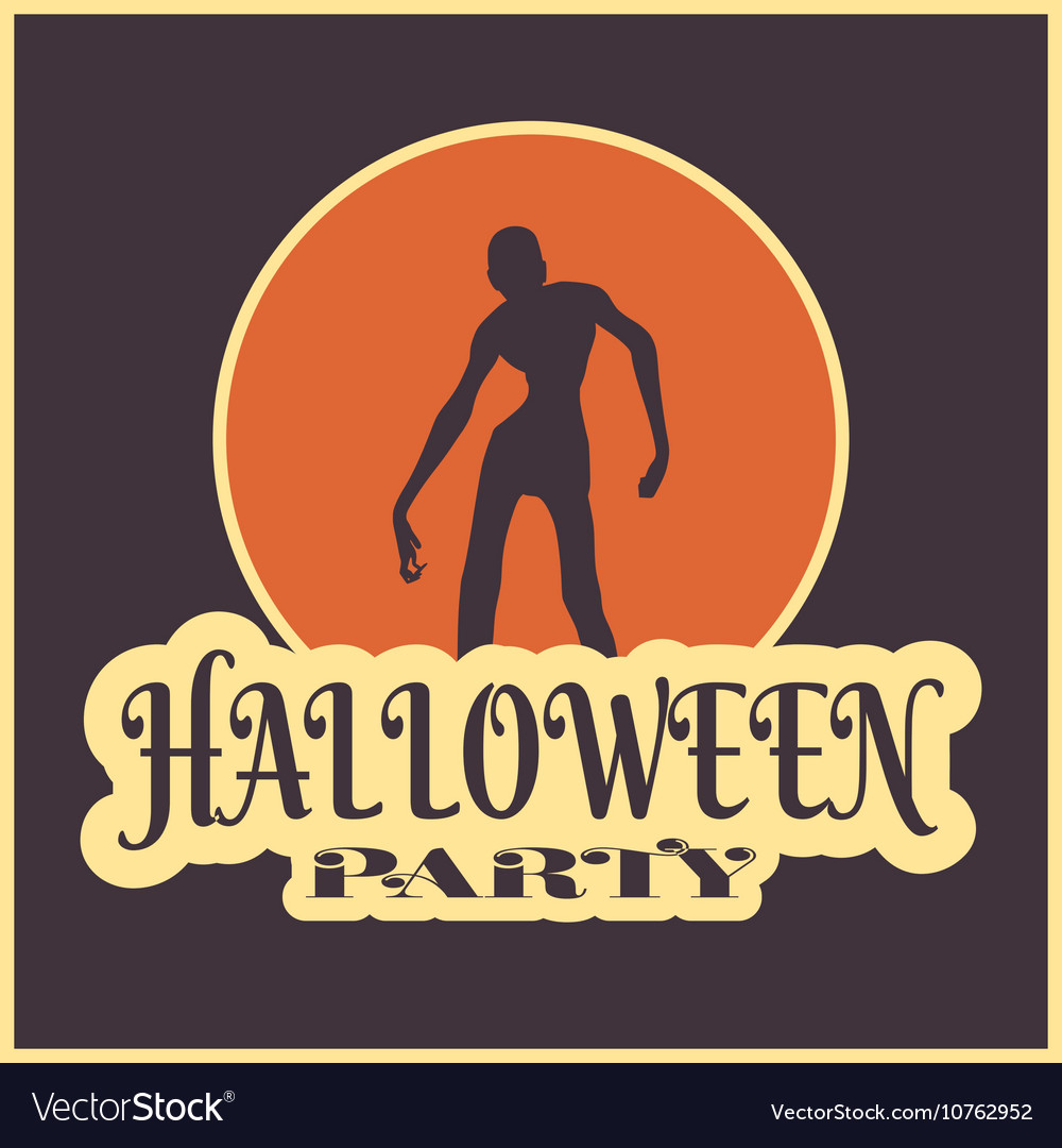 Halloween party poster